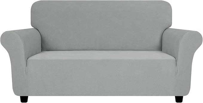 ZNSAYOTX Super Stretch Loveseat Covers, New Striped Love Seat Slipcover - Image 7
