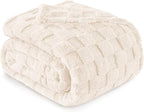 Exclusivo Mezcla Queen Size Flannel Fleece Blanket, Super Soft and Warm by ExclusivoMezcla