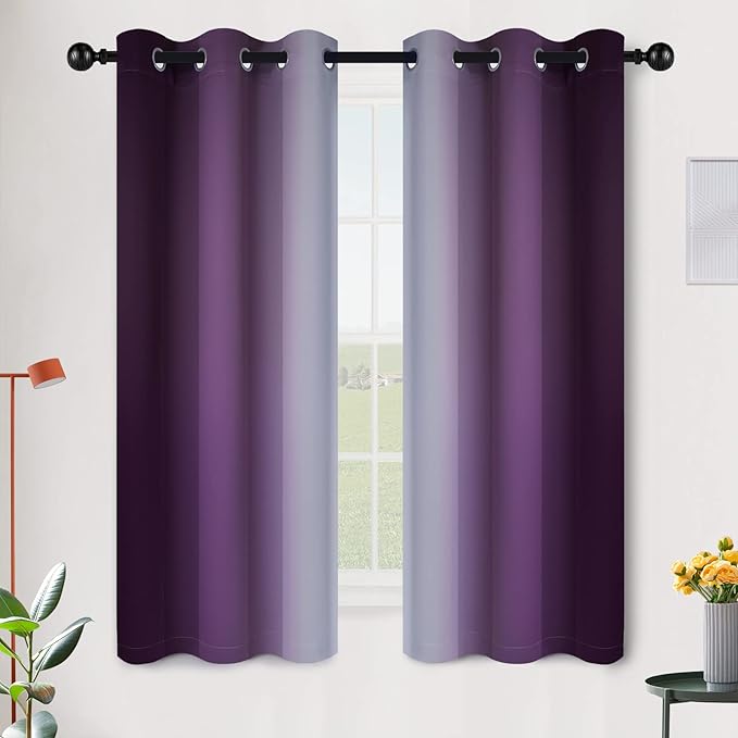 SimpleHome Ombre Room Darkening Curtains by SimpleHome