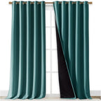 NICETOWN 100% Blackout Blinds, Laundry Room Decor Window Treatment Curtains - Image 2