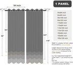 BONZER Outdoor Curtains for Patio Waterproof