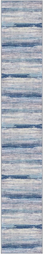 KOZYFLY Modern Abstract Hallway Runner, 2x12 Washable Rug Runner Non-Slip Soft - Image 8