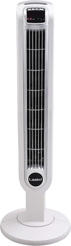 Lasko Oscillating Tower Fan with Remote Control - 36" - 2510 - White
