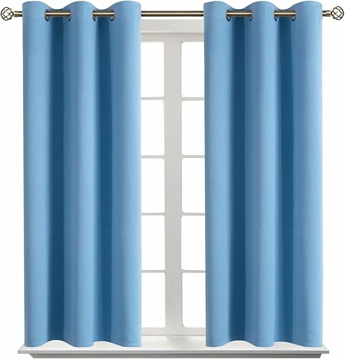 BGment Room Darkening Curtains 45 Inches Long by BGment