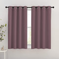 NICETOWN Dry Rose Blackout Short Curtains by NICETOWN