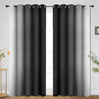 SimpleHome Ombre Room Darkening Curtains - Image 2