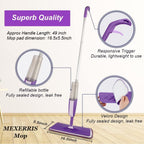 Spray Mops for Floor Cleaning: Hardwood Floor Mop with 2 Bottles Refillable