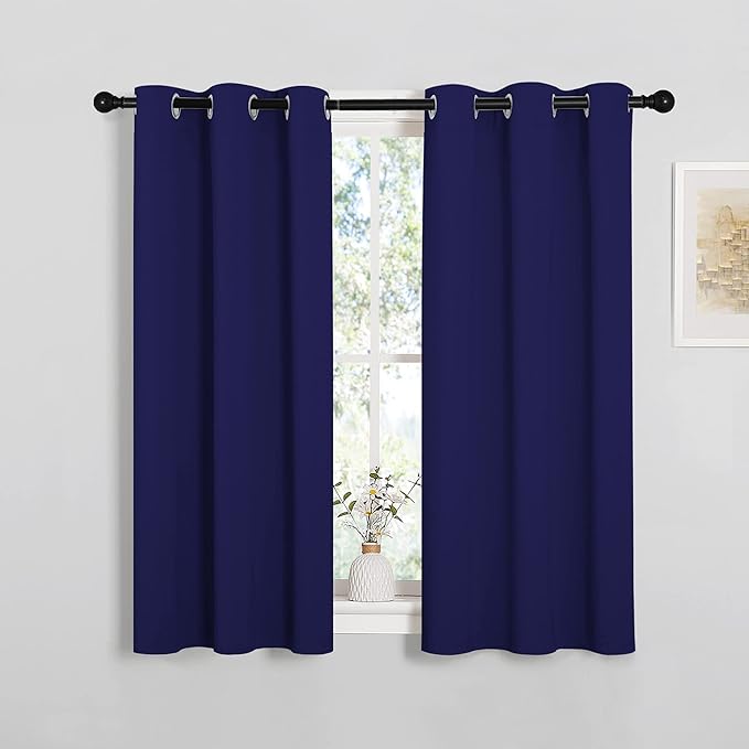 NICETOWN Blackout Draperies Curtains, All Season Thermal Insulated Solid - Image 2