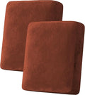 H.VERSAILTEX Velvet Stretch Couch Cushion Cover Plush Cushion Slipcover by HVERSAILTEX