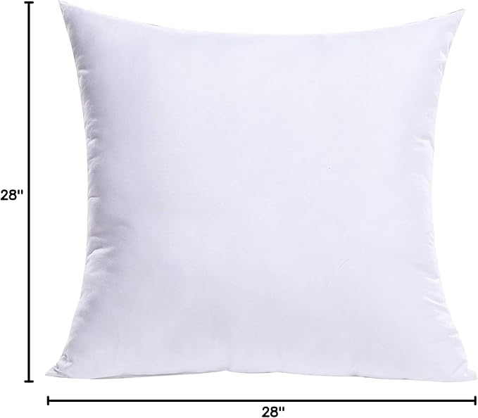MIULEE Throw Pillow Insert Premium Pillow Stuffer Sham Square - Image 8