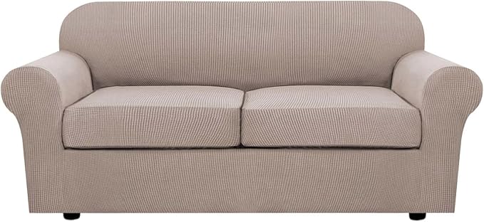 H.VERSAILTEX 3 Piece Stretch Sofa Covers by HVERSAILTEX