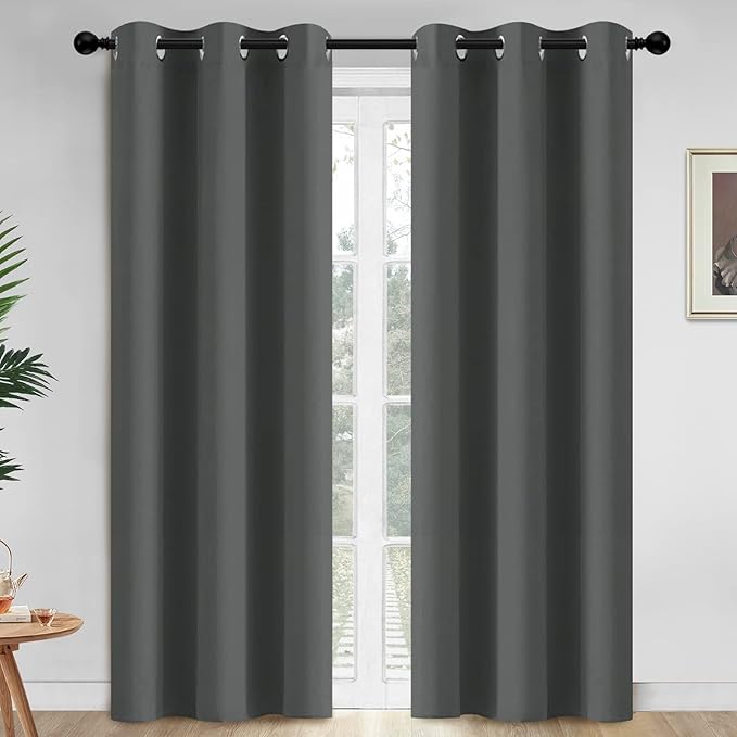 Yakamok 84 Inch Length Blackout Curtains by Yakamok