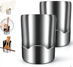 2 In1 Multi-Functional Kitchen Utensil Holder, Small Pot Lid & Spoon Rack
