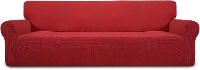 Easy-Going Stretch 4 Seater Sofa Slipcover 1-Piece Sofa Cover Furniture by Easy-Going