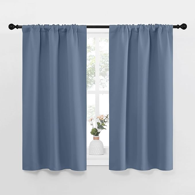 NICETOWN RV Blackout Curtains for Camper Windows, Short Blackout Curtains & by NICETOWN