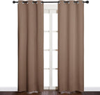 NICETOWN Window Draperies Blackout Curtain Panels, Window Treatment Thermal by NICETOWN