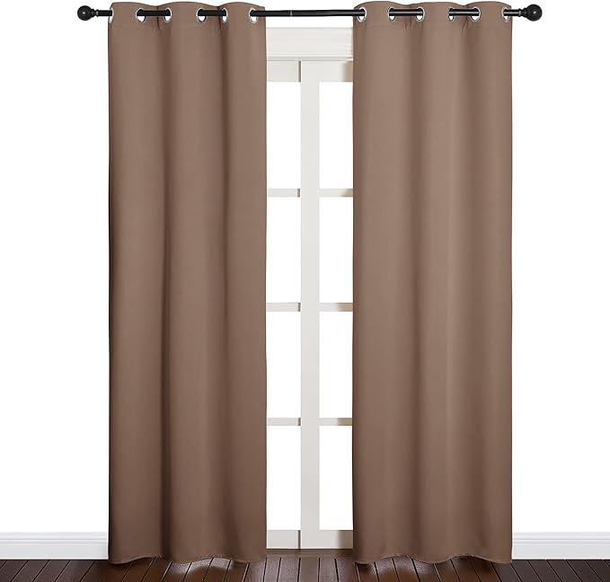 NICETOWN Window Draperies Blackout Curtain Panels, Window Treatment Thermal by NICETOWN