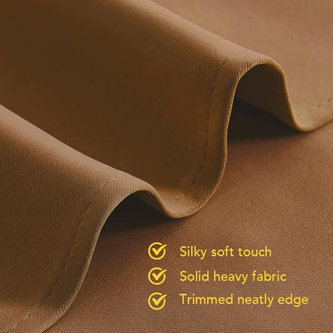 NICETOWN Sleek Blackout Curtains 54 inches Length - Image 3