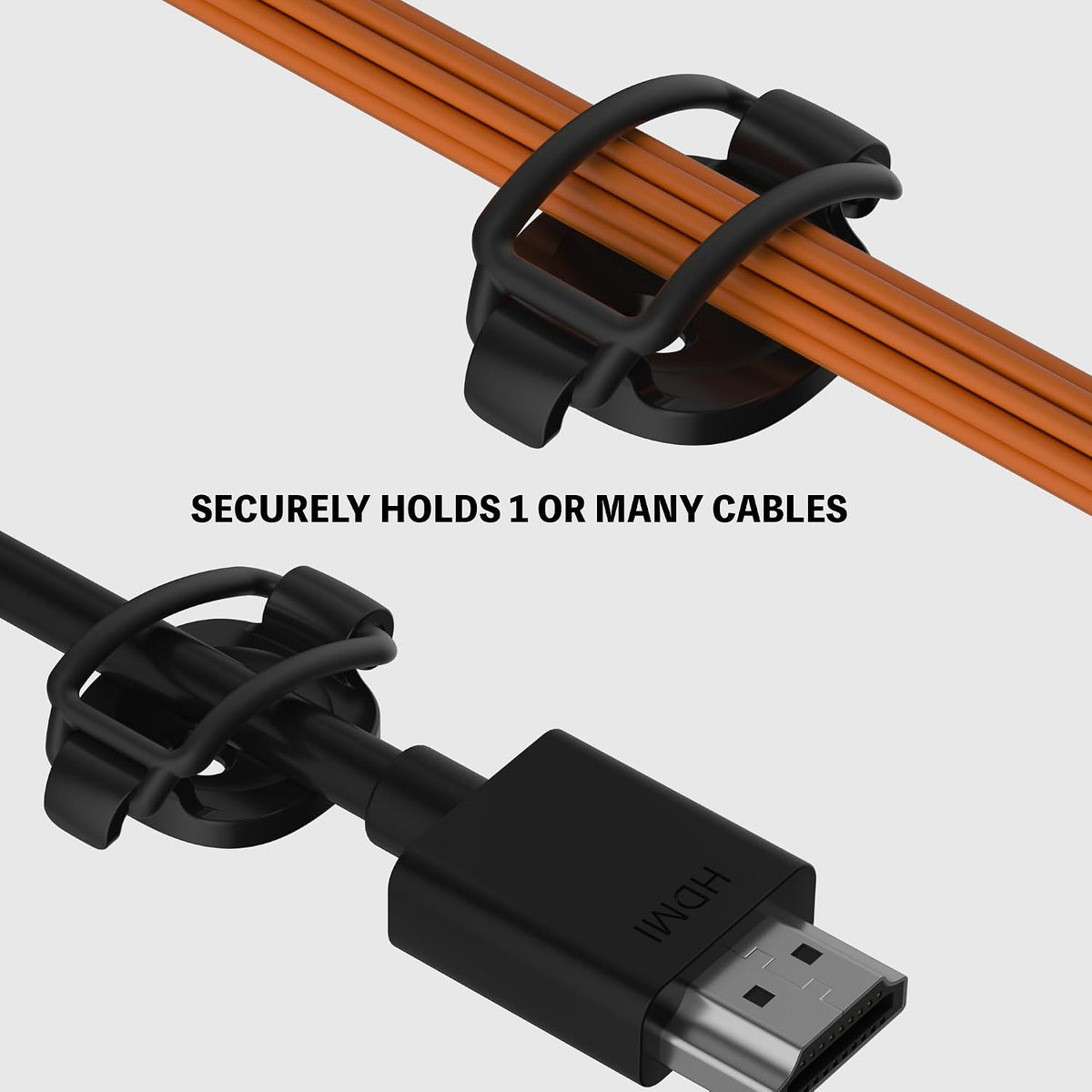 12-Pack Adjustable Cable Clips