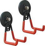 Magnetic Hooks, Heavy Duty Strong Garage Hook (Black, M)