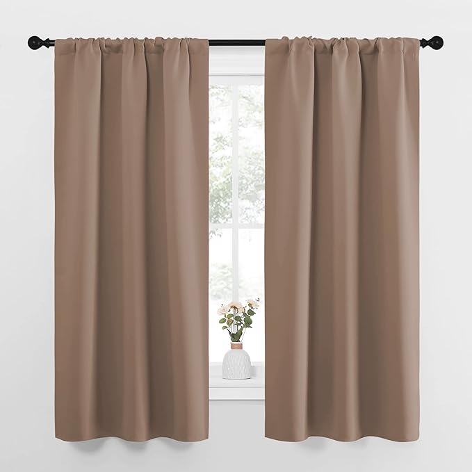 NICETOWN Kitchen Window Blackout Curtains by NICETOWN