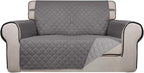 PureFit Reversible Quilted Sofa Cover, Water Resistant Medium Slipcover by PureFit