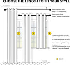 MIULEE Yellow Blackout Curtains - Image 7