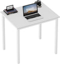 Need Small Computer Desk for Home Office 31.5 Inch Gaming Desk White