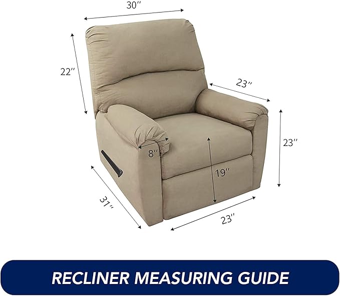 PureFit Super Stretch Recliner Sofa Slipcover - Image 6