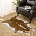 AROGAN Premium Faux Cowhide Rug 110 x70 cm/3.6 x 2.3 feet, Durable and Large - Image 8