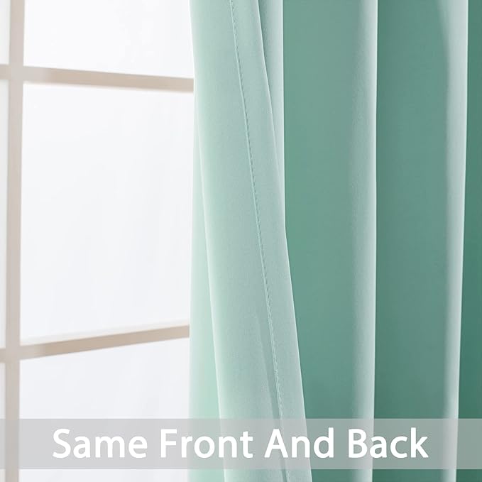 Yakamok Blackout Curtains Room Darkening Thermal Insulated Window Panels - Image 6