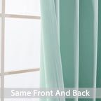 Yakamok Blackout Curtains Room Darkening Thermal Insulated Window Panels - Image 6