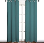 NICETOWN Window Curtain Panels, Thermal Curtains Insulated Solid Grommet - Image 2