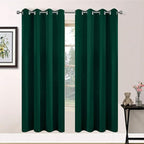 Yakamok Light Blocking Blackout Curtains， Thermal Insulated Room Darkening by Yakamok