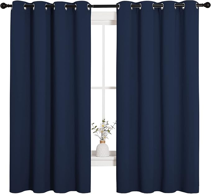 NICETOWN Blackout Draperies Curtains, All Season Thermal Insulated Solid - Image 3