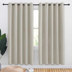 NICETOWN Natural Blackout Draperies Curtains by NICETOWN