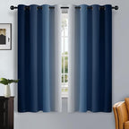 SimpleHome Ombre Room Darkening Curtains by SimpleHome