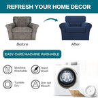 Turquoize 2 Piece Chair Covers Chair Slipcovers - Image 7