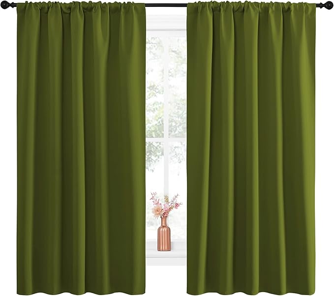 NICETOWN Blackout Draperies and Curtains, Thermal Insulated Window Decoration - Image 2