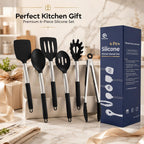 Silicone Cooking Utensils Set 6 Pcs Silicone Spatula Set Kitchen Tools