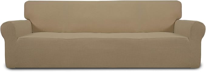 Easy-Going Stretch 4 Seater Sofa Slipcover 1-Piece Sofa Cover Furniture by Easy-Going