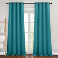 NICETOWN Peacock Teal Blackout Curtains by NICETOWN