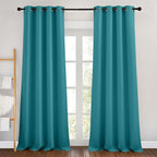 NICETOWN Peacock Teal Blackout Curtains & Drapes by NICETOWN