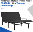 19 inches Across Mattress Retainer Bar Model 63003441 fits Tempur-Pedic Ergo，can not be Used for Lifting The Adjustable Bed!