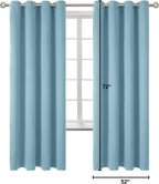 BGment Room Darkening Curtains 72 Inches Long - Image 8