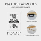 Motivational Canvas Wall Art Framed Encouragement Gifts for Women Men