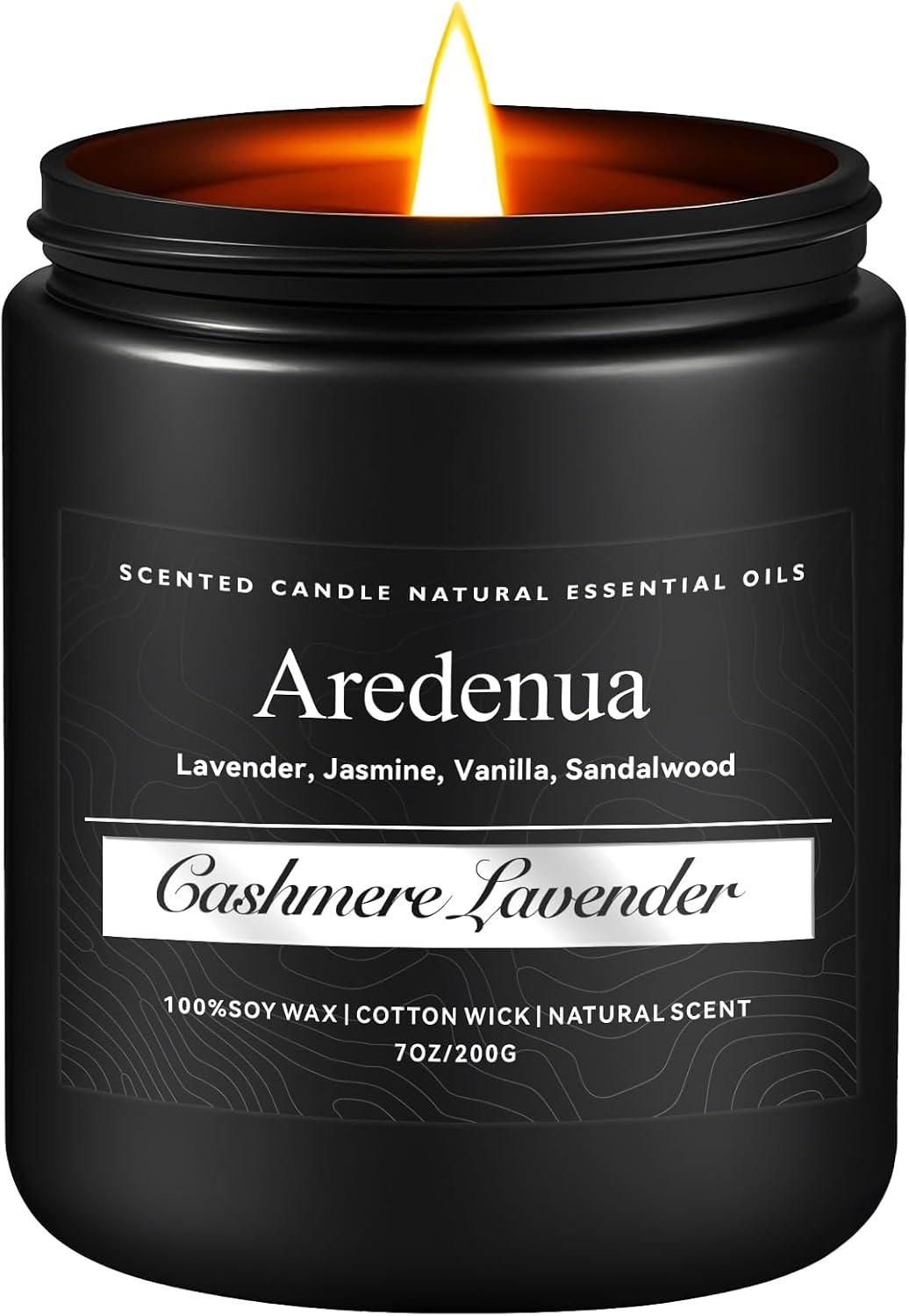 Cashmere Lavender Candles for Men, Candles for Home Scented, 7 oz