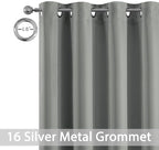 Yakamok Blackout Patio Curtains 100x96 Inches - Image 3