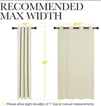 NICETOWN Room Darkening Curtain Panels - Image 6