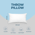 Utopia Bedding Throw Pillows – 12 x 20 Inches Down Alternative Pillows - Image 4